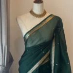 Pure Kora Kadwa Handloom Saree